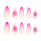 Ombre gradient wearable nail tips | macro material texture detail