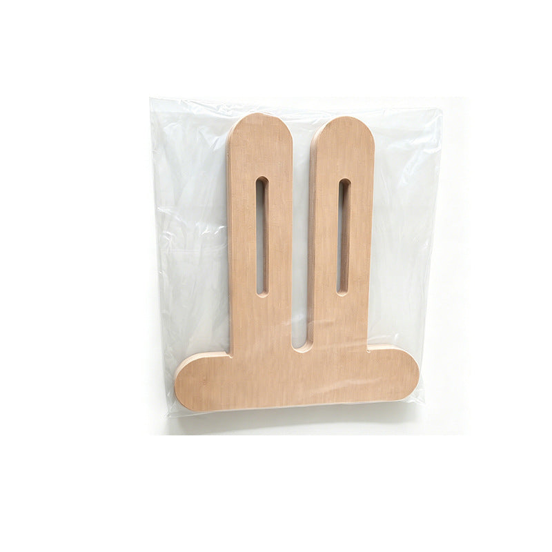Skin colour pre-cut knee tape piece sealed in a clear polybag