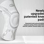 Compression Knee Support Brace With Silicone Patella Pad