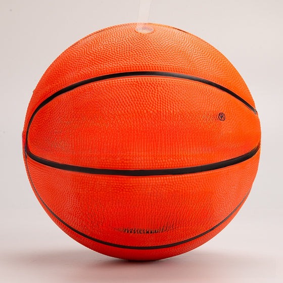 LED Light Up Rubber Basketball in Orange, Size 7