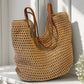 Hand Woven Cotton Beach Tote Bag
