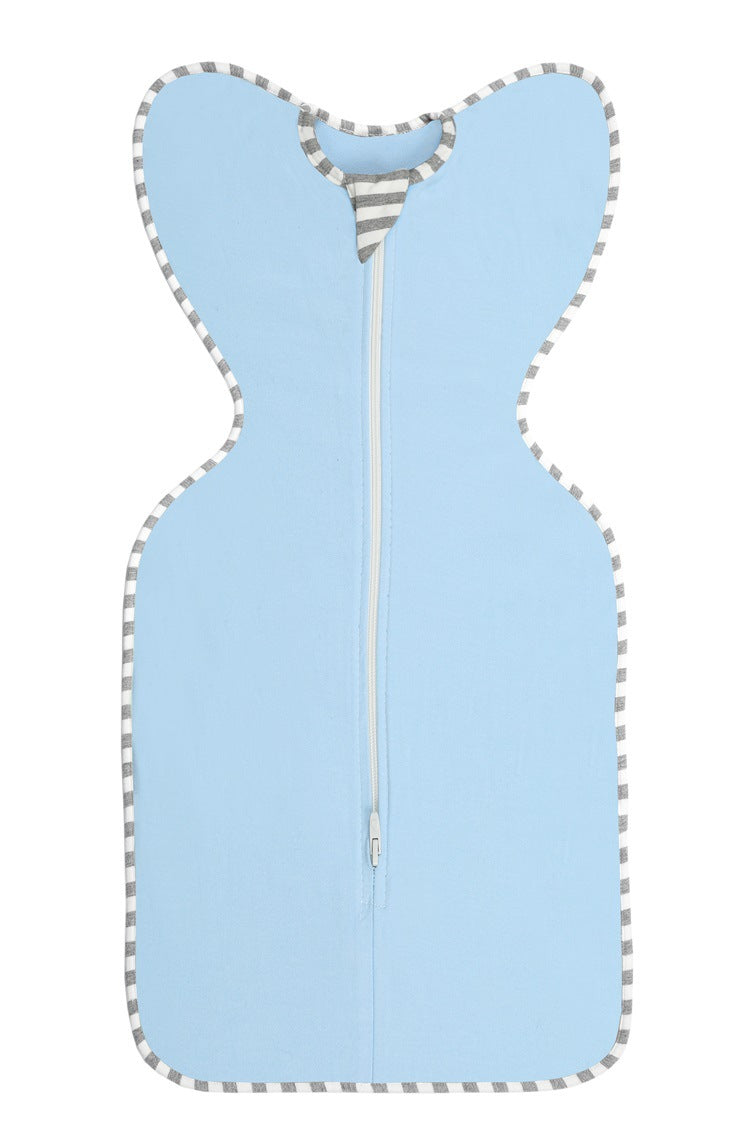 Pure Cotton Baby Swaddle Sleeping Bag | secondary detail close up
