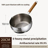 Pure titanium snow pan-20 single pan