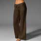 Womens High Waisted Wide Leg Pants Cotton Linen Casual Trousers