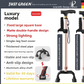 Walking cane quad base underside showing four non slip rubber foot pads