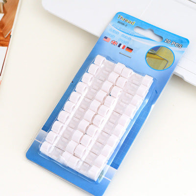Self-adhesive Wire Cable Management Clips | close detail finishing touch