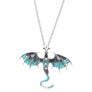 Retro Dragon Pendant Necklace