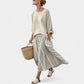 Women's Loose Fit Plaid Two-Piece Set