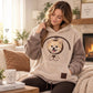 Flannel hoodie