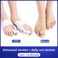 Scale reference of the bunion splint plate and pivot held in hand