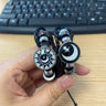 Black Star Moon Button Eco