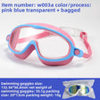 Pink Blue Transparent+Bag