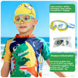 Blue Yellow Transparent+Bag