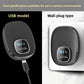 Compact black ultrasonic pest repeller molded housing