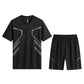 Quick-dry Sports Shorts Set | back view