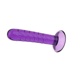 Clear TPE adult toy showing suction cup base