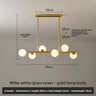 3-Color LED / Gold Round Glass