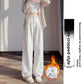 Loose and casual wide-leg pants