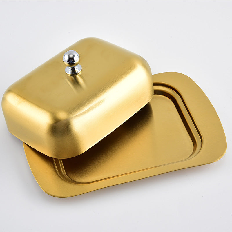 Stainless steel Western food Butter Box