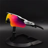 Silver Frame Red Lens