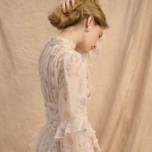 Chiffon Long Sleeve Dress