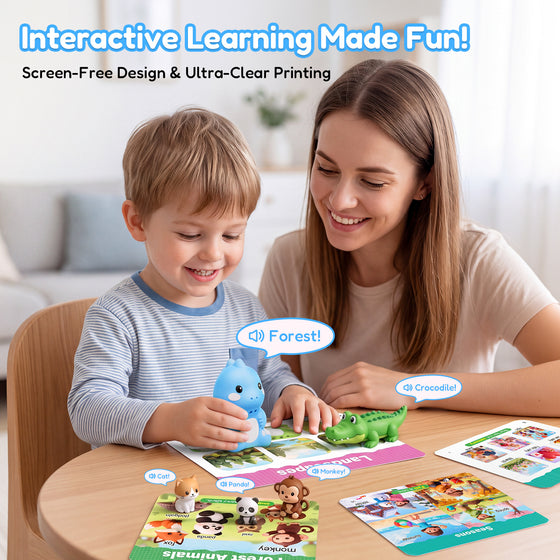 Dinosaur Talking English Reader with 84 Picture Cards