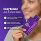 Purple Teeth Whitening Strips | front product view