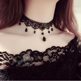 Vintage Lace Choker Necklace
