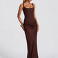 strapless dress for Casual Day, Trip, Relaxed Outing with Easy Styling | top down arrangement layout