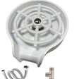 White Cup Washer 60cm Tube US Tee