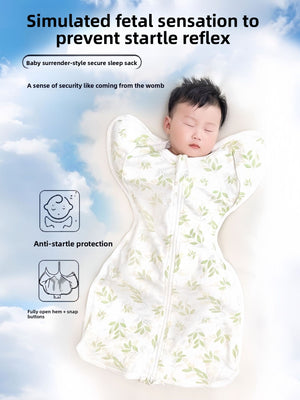 Baby Swaddle Sleeping Bag | side profile angle shot