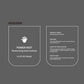 Grey layout sheet showing front and back label artwork for the 45 ml spray, panel sized 48 by 60 mm