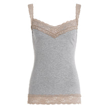 Lace Trim V-Neck Slim Camisole