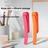 Vibrant Orange Rose Red 2pcs