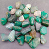 15-20mm Green Agate 50-60pcs