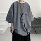 Linen Blend Short Sleeve T-Shirt | pairing with everyday items