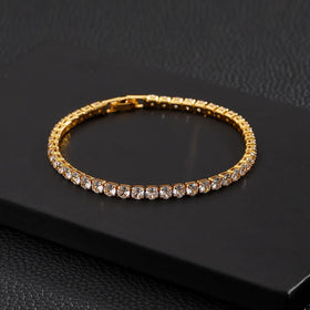 Zircon Cuban Chain Necklace