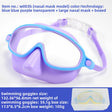 BluePurpleTransparent+Large Nose Pad+Box