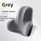 Ergonomic seat cushion set styled on a chair at a tidy work desk