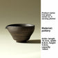 Iron Glaze Ceramic Tea