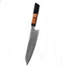 Black handle cutting knife