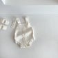Baby Knit Cotton Romper | alternative angle product detail
