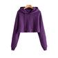 Cropped Hoodie Jogger Lounge Set