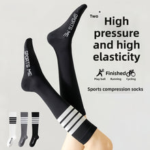 Professional Sports Compression Calf Socks Cycling Long Socks for Spring and Autumn