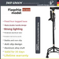 Adjustable folding aluminum walking cane full set of base and handle options