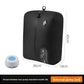 No pump 24L black bag with a round white external pump beside it and size marks, option No Pump 24L with External Pump Set