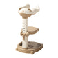 Baby bath support side view showing the notched height-adjustable centre pole