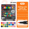 24pcs Fabric Marker Single-Head