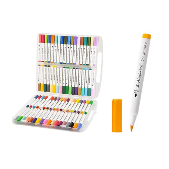 Soft Tip Acrylic Marker Pens Set