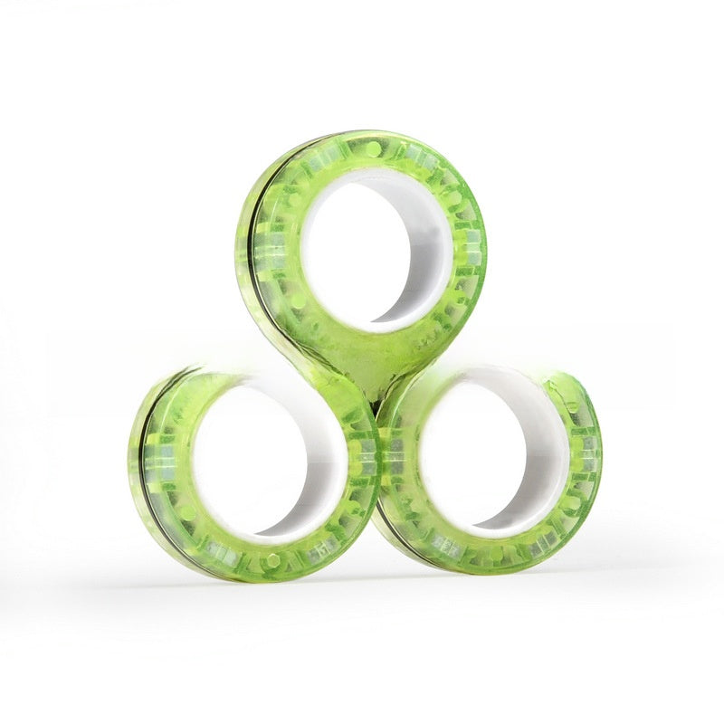 Carrying scenario for the magnetic fidget rings lifestyle